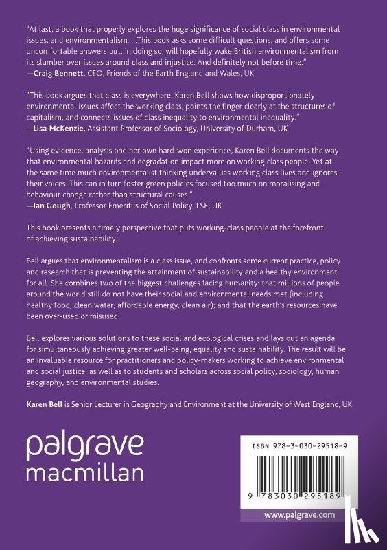 Bell, Karen - Working-Class Environmentalism