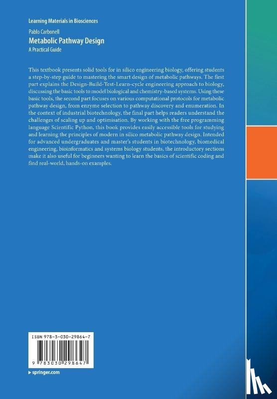 Carbonell, Pablo - Metabolic Pathway Design