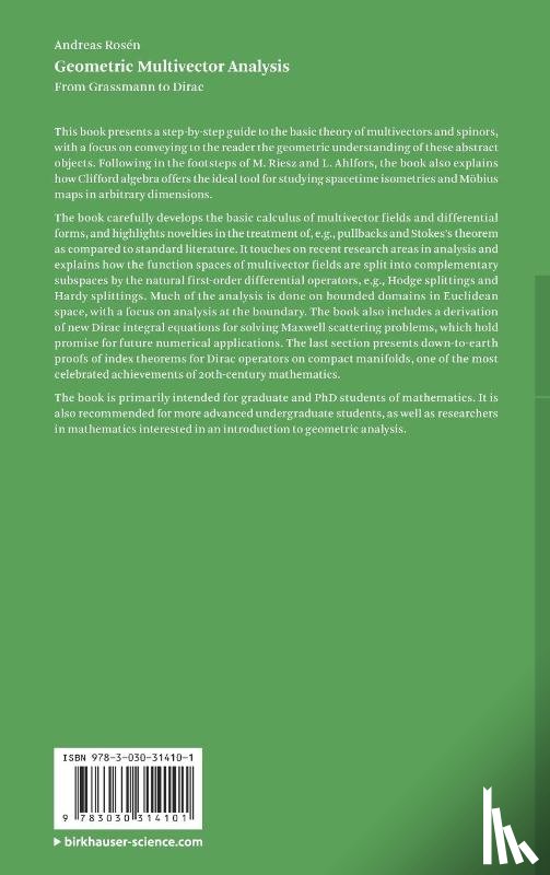 Rosen, Andreas - Geometric Multivector Analysis