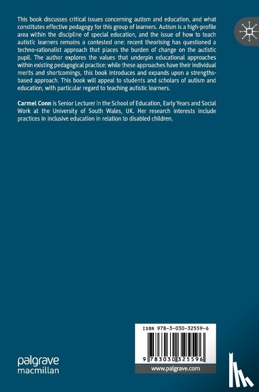 Conn, Carmel - Autism, Pedagogy and Education