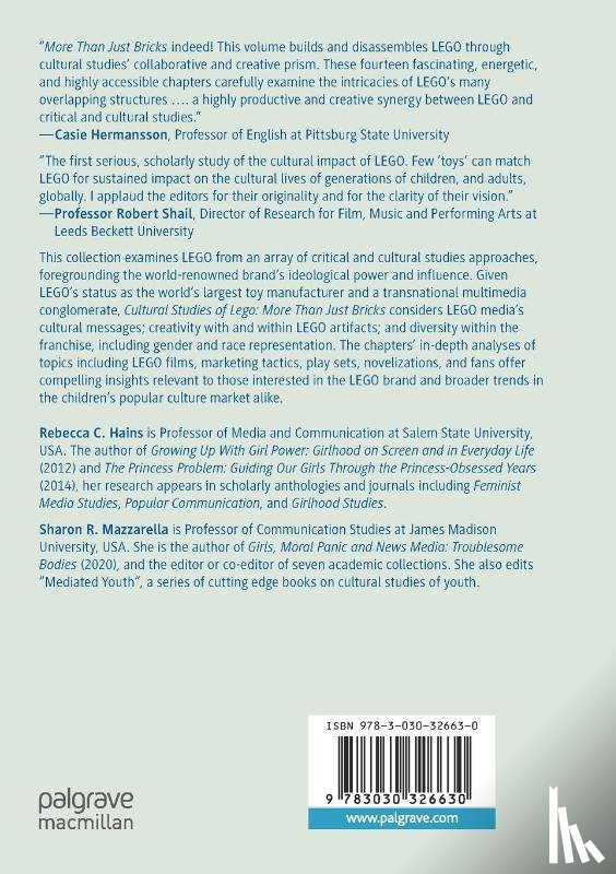  - Cultural Studies of LEGO