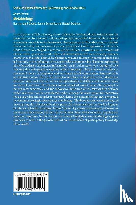 Carsetti, Arturo - Metabiology