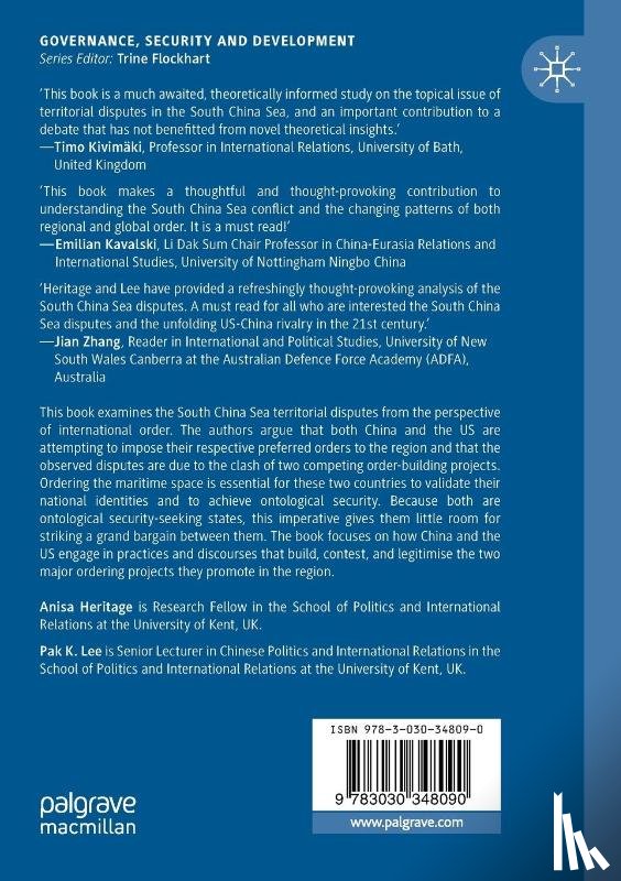 Heritage, Anisa, Lee, Pak K. - Order, Contestation and Ontological Security-Seeking in the South China Sea