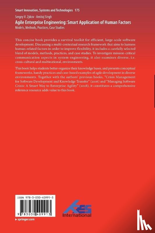 Zykov, Sergey V., Singh, Amitoj - Agile Enterprise Engineering: Smart Application of Human Factors