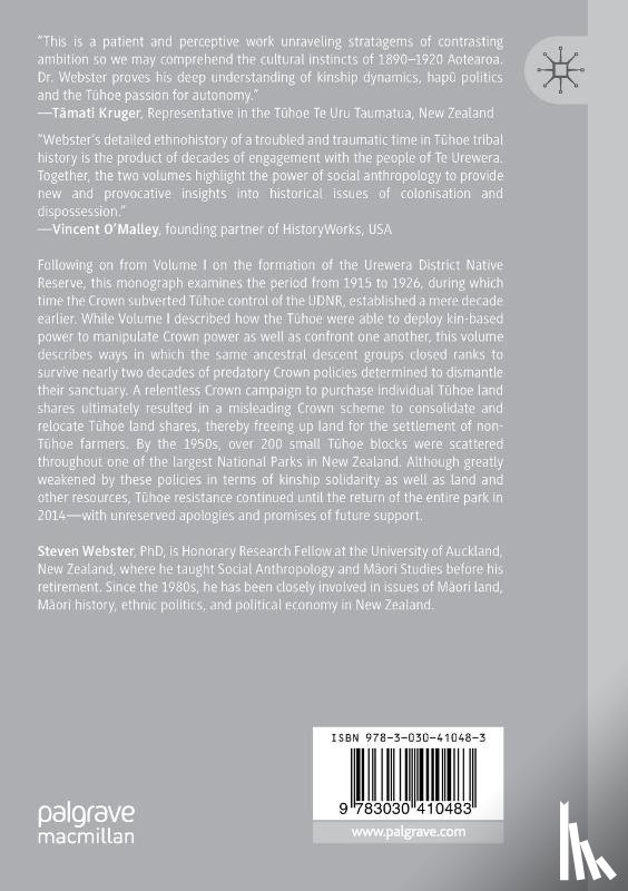 Webster, Steven - A Separate Authority (He Mana Motuhake), Volume II