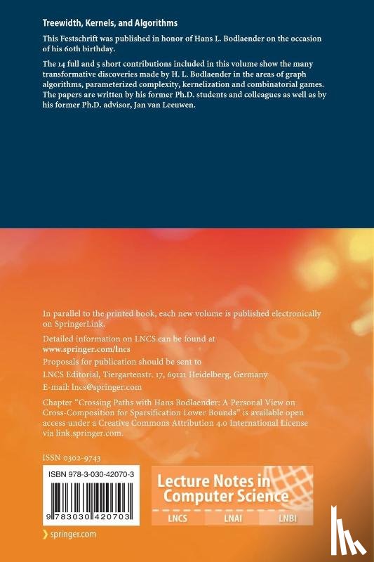  - Treewidth, Kernels, and Algorithms