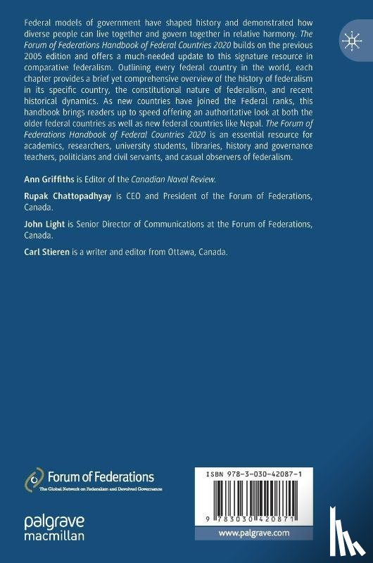  - The Forum of Federations Handbook of Federal Countries 2020