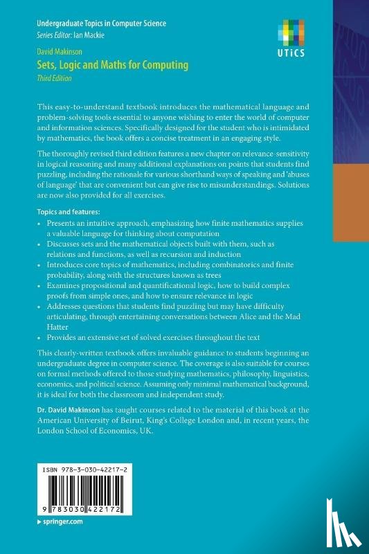 Makinson, David - Sets, Logic and Maths for Computing