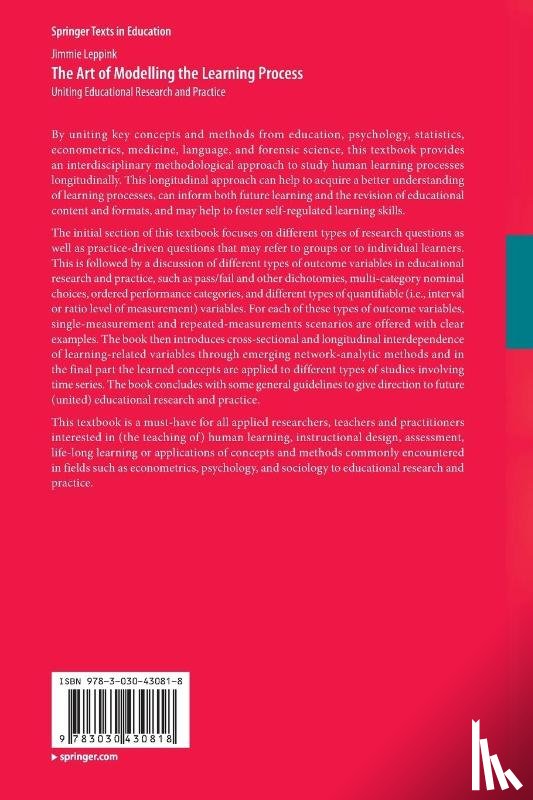 Leppink, Jimmie - The Art of Modelling the Learning Process