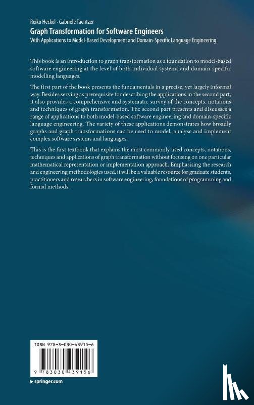 Heckel, Reiko, Taentzer, Gabriele - Graph Transformation for Software Engineers