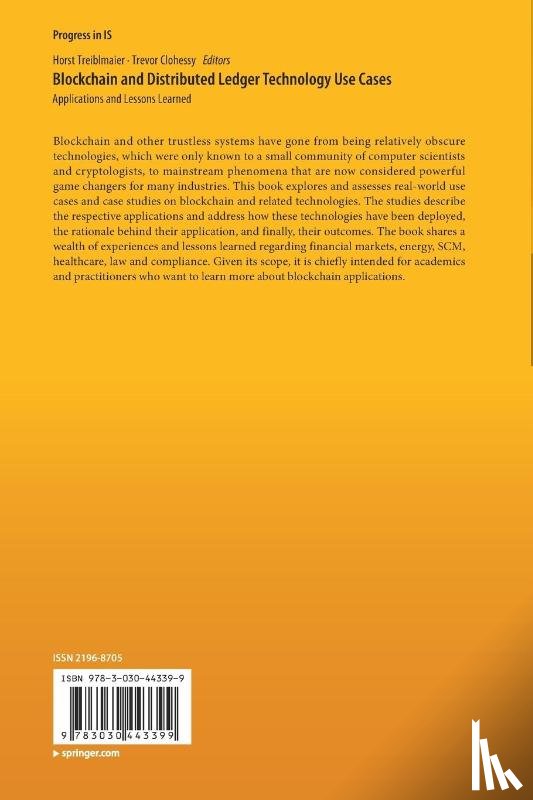  - Blockchain and Distributed Ledger Technology Use Cases