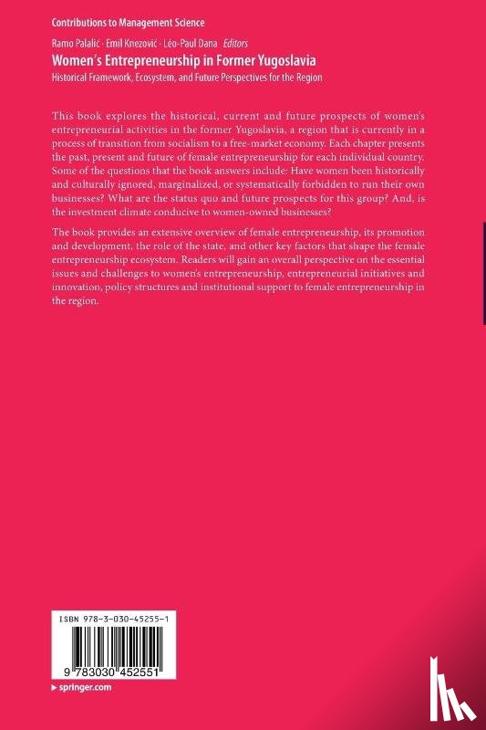  - Women's Entrepreneurship in Former Yugoslavia