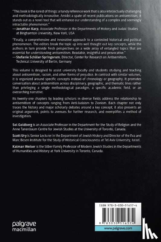  - Key Concepts in the Study of Antisemitism