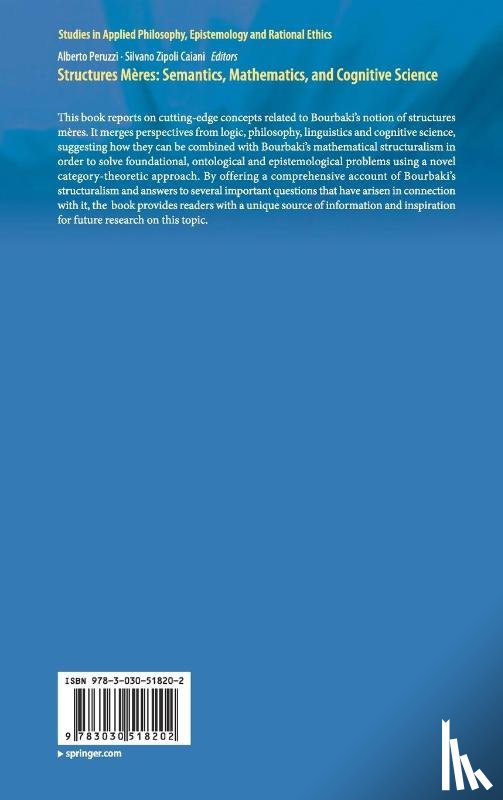  - Structures Meres: Semantics, Mathematics, and Cognitive Science