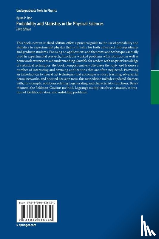 Roe, Byron P. - Probability and Statistics in the Physical Sciences