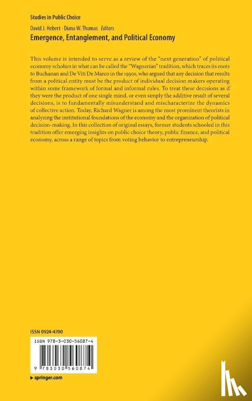  - Emergence, Entanglement, and Political Economy