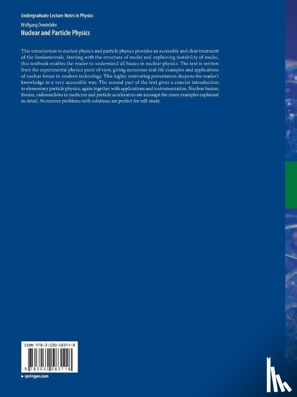 Demtroder, Wolfgang - Nuclear and Particle Physics
