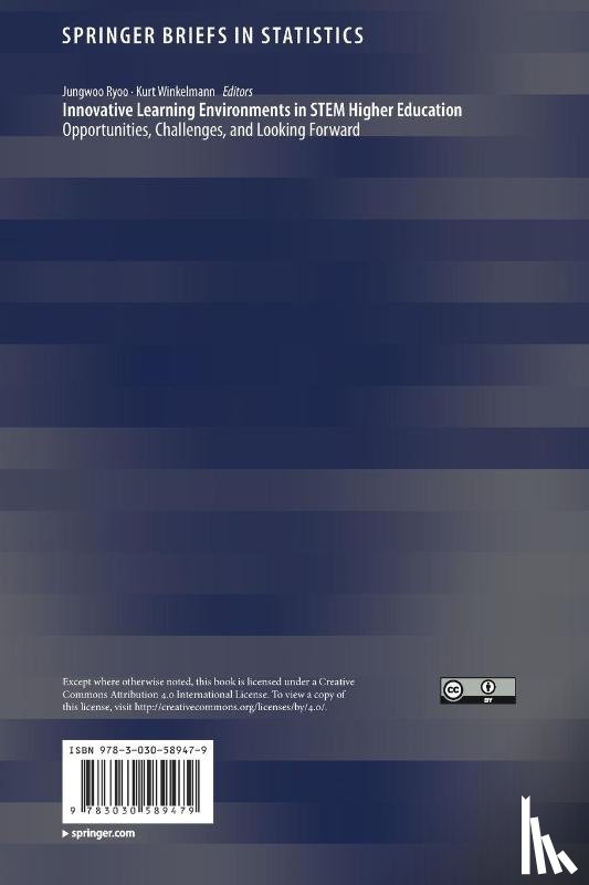  - Innovative Learning Environments in STEM Higher Education