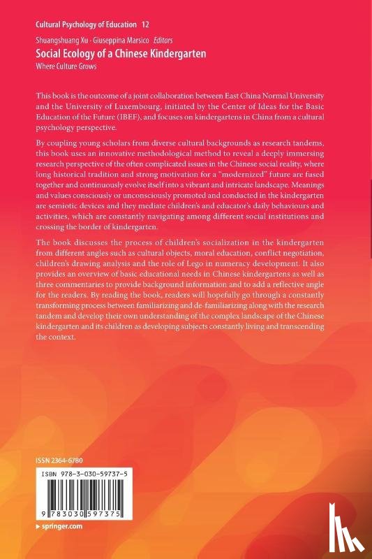  - Social Ecology of a Chinese Kindergarten