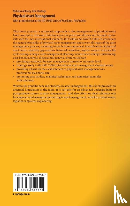 Hastings, Nicholas Anthony John - Physical Asset Management