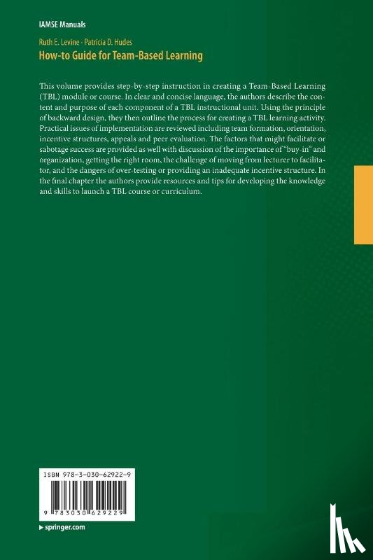 Levine, Ruth E., Hudes, Patricia D. - How-to Guide for Team-Based Learning