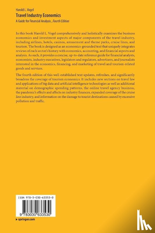 Vogel, Harold L. - Travel Industry Economics