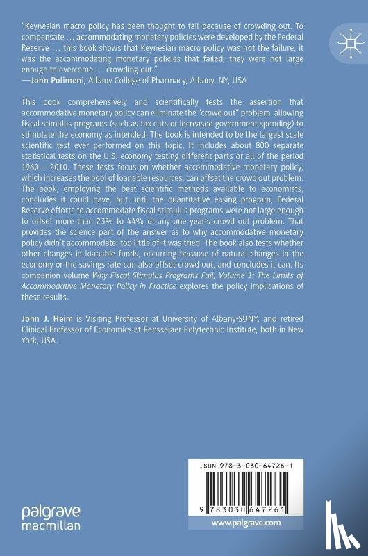 Heim, John J. - Why Fiscal Stimulus Programs Fail, Volume 2