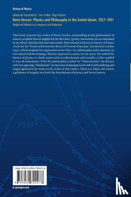  - Boris Hessen: Physics and Philosophy in the Soviet Union, 1927–1931