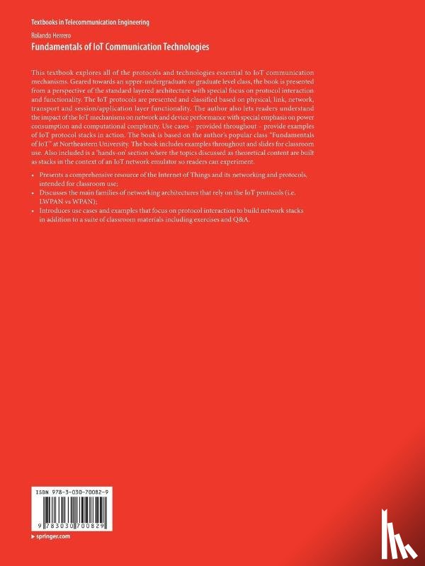 Herrero, Rolando - Fundamentals of IoT Communication Technologies
