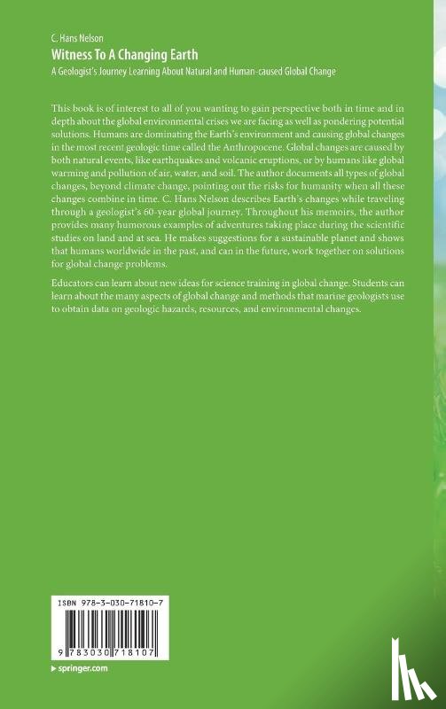 Nelson, C. Hans - Witness To A Changing Earth