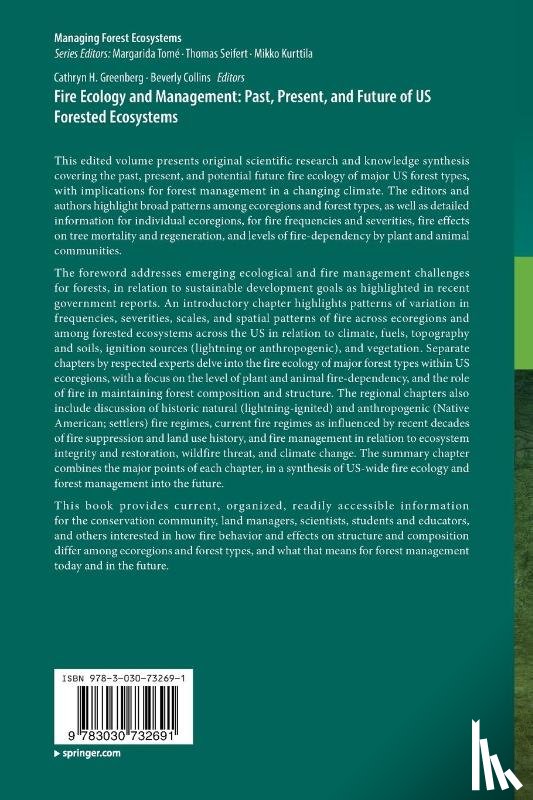  - Fire Ecology and Management: Past, Present, and Future of US Forested Ecosystems