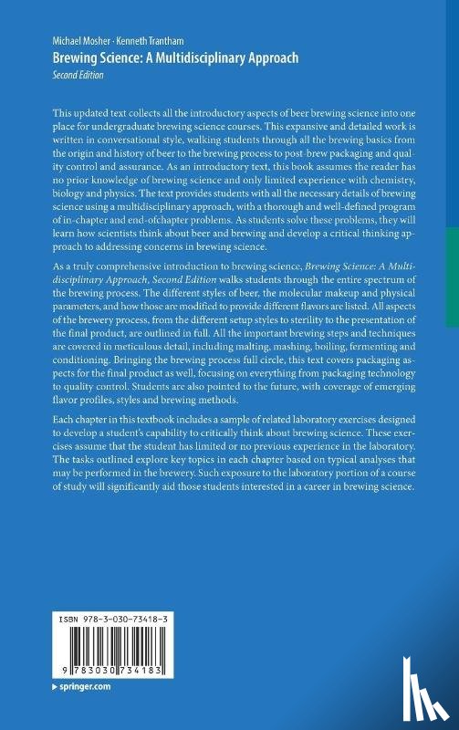 Mosher, Michael, Trantham, Kenneth - Brewing Science: A Multidisciplinary Approach