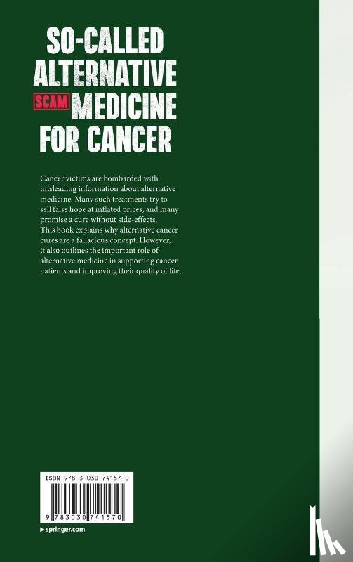 Ernst, Edzard - So-Called Alternative Medicine (SCAM) for Cancer