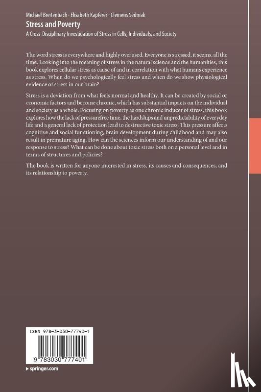 Breitenbach, Michael, Kapferer, Elisabeth, Sedmak, Clemens - Stress and Poverty