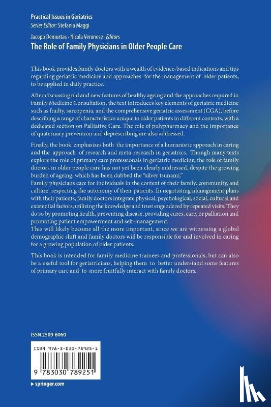  - The Role of Family Physicians in Older People Care