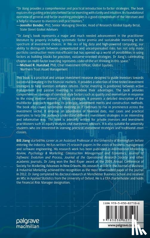 Jiang, Bill - Investment Strategies