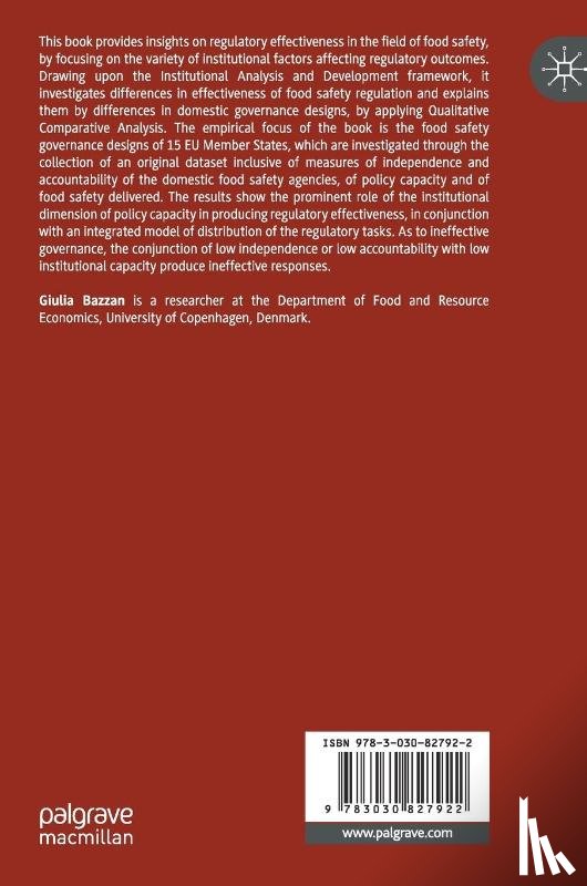 Bazzan, Giulia - Effective Governance Designs of Food Safety Regulation in the EU
