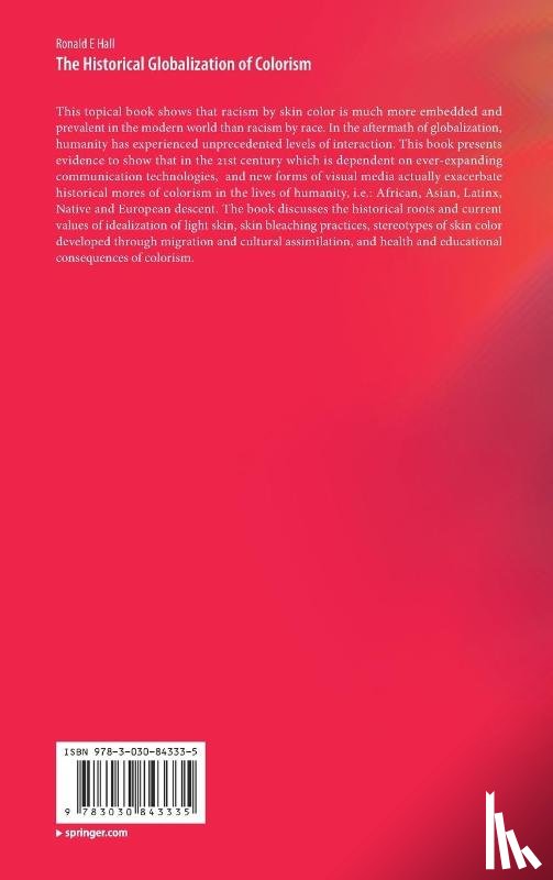 Hall, Ronald E - The Historical Globalization of Colorism