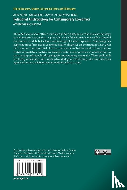  - Relational Anthropology for Contemporary Economics