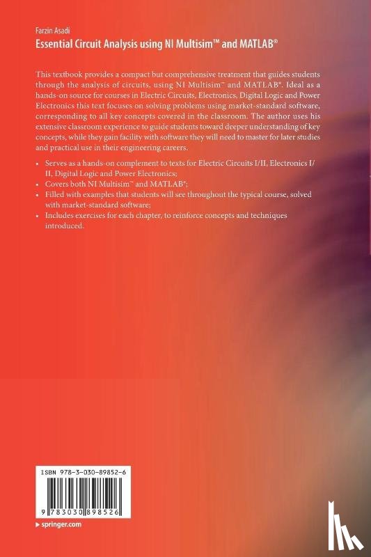Asadi, Farzin - Essential Circuit Analysis using NI Multisim™ and MATLAB®