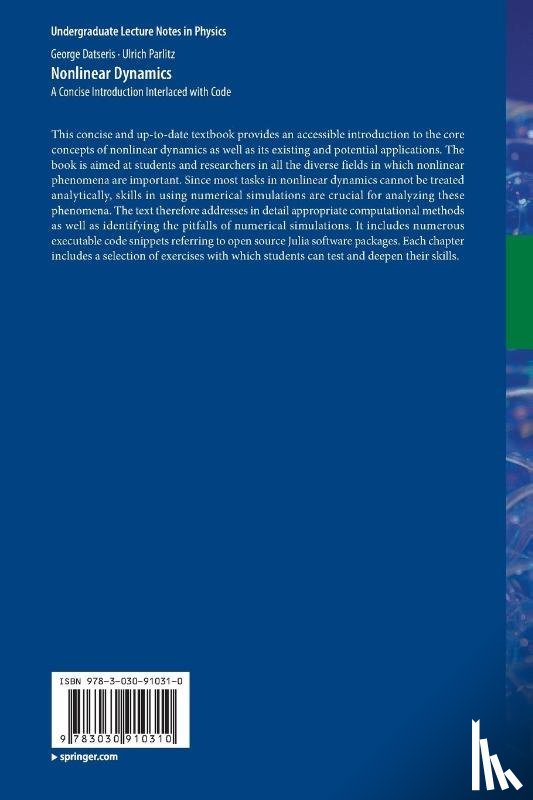 Datseris, George, Parlitz, Ulrich - Nonlinear Dynamics