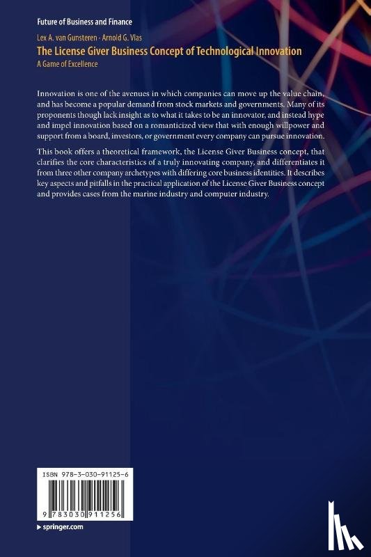 van Gunsteren, Lex A., Vlas, Arnold G. - The License Giver Business Concept of Technological Innovation