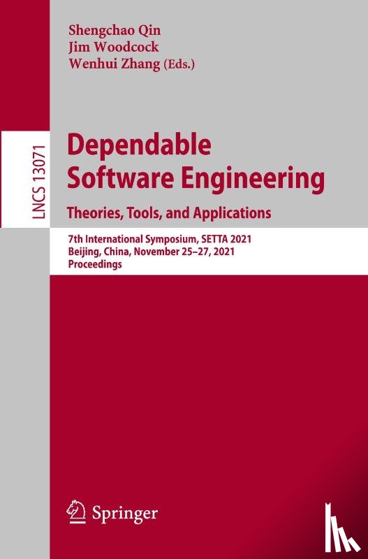  - Dependable Software Engineering. Theories, Tools, and Applications