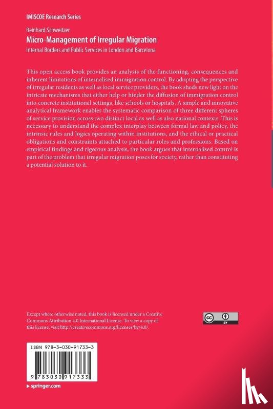 Schweitzer, Reinhard - Micro-Management of Irregular Migration