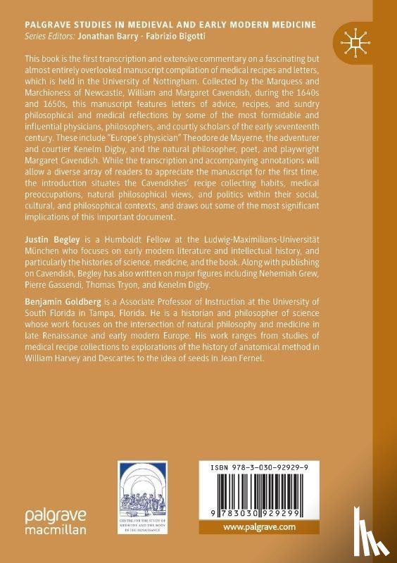 Begley, Justin, Goldberg, Benjamin - The Medical World of Margaret Cavendish