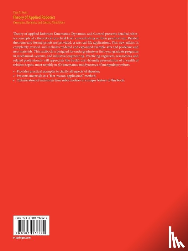 Jazar, Reza N. - Theory of Applied Robotics