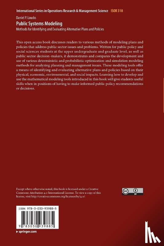 Loucks, Daniel P. - Public Systems Modeling