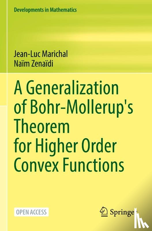 Marichal, Jean-Luc, Zenaidi, Naim - A Generalization of Bohr-Mollerup's Theorem for Higher Order Convex Functions