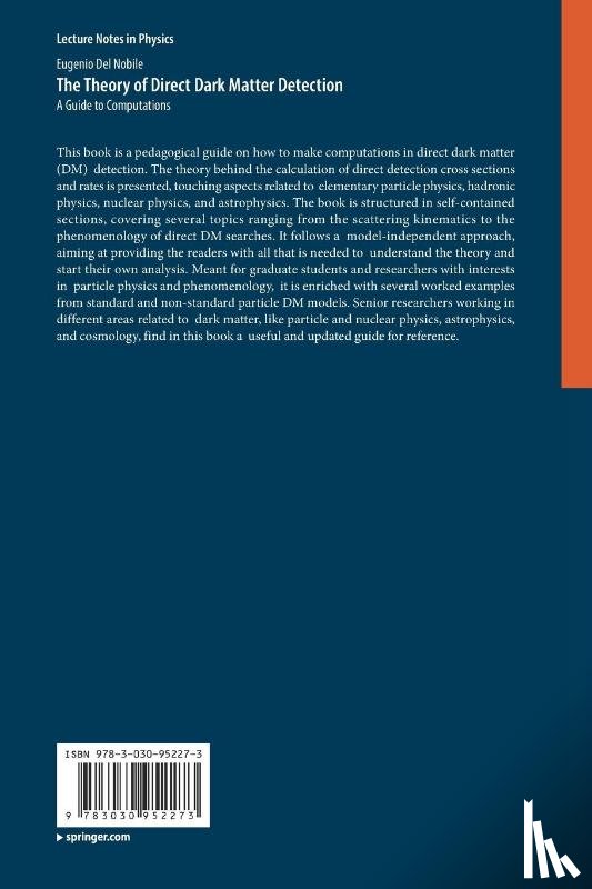 Del Nobile, Eugenio - The Theory of Direct Dark Matter Detection