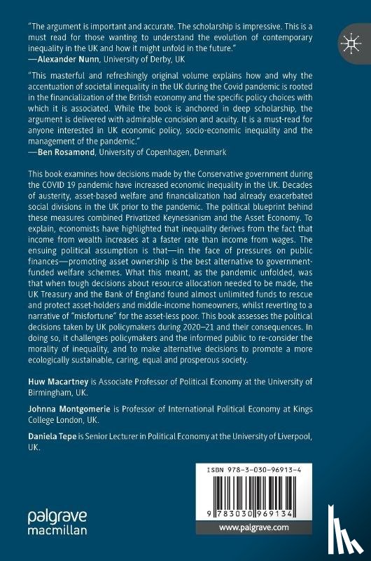 Macartney, Huw, Montgomerie, Johnna, Tepe, Daniela - The Fault Lines of Inequality